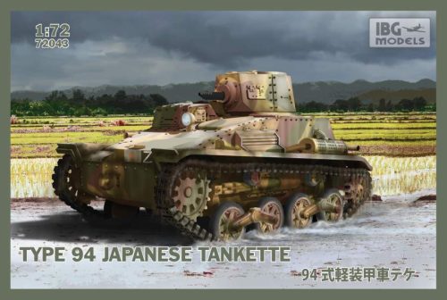 IBG Model 1:72 Type 94 Japanese tankette harcjármű makett