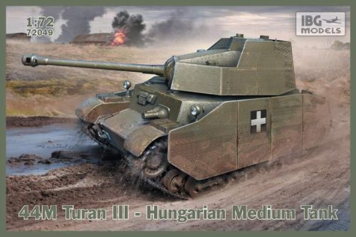 IBG Model 1:72 44M Turan III – Hungarian Medium Tank with sideskirts