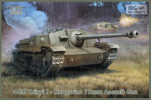 IBG Model 1:72 44M Zrínyi I - Hungarian 75mm Assault Gun