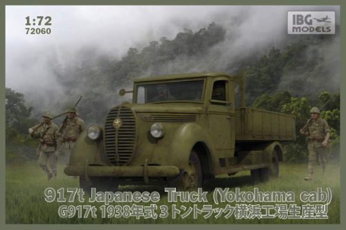 IBG Model 1:72 917t Japanese Truck (Yokohama cab) harcjármű makett
