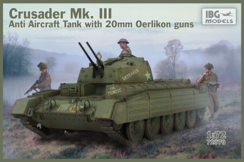 IBG Model 1:72 Crusader Anti Air Tank Mk. III with Oerlikon Guns