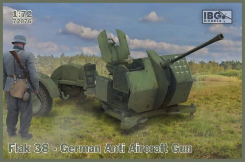 IBG Model 1:72 Flak 38 German Anti Aircraft Gun (2 in the box)