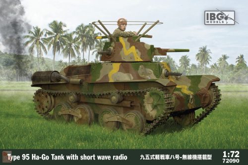 IBG Model IBG72090 1:72 Type 95 Ha-Go Japanese Tank with radio