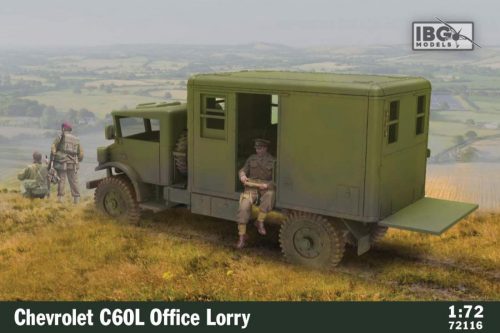 IBG Model IBG72116 1:72 Chevrolet C60L Office Lorry