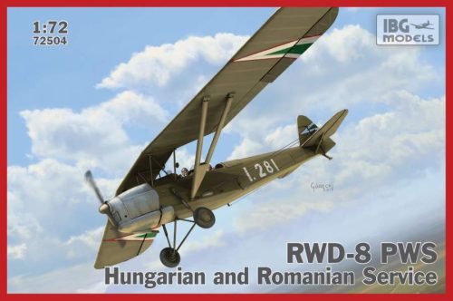 IBG Model 1:72 RWD-8 Hungarian and Romanian service repülő makett
