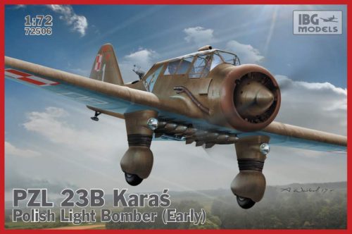 IBG Model 1:72 PZL.23B Karaś - Polish Light Bomber (Early production)
