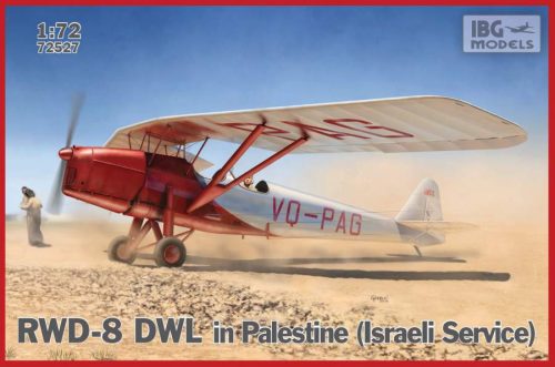 IBG 1:72 RWD-8 DWL in Palestine (Israeli Service) repülő makett
