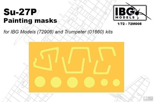 IBG Model IBG72M005 1:72 Sukhoi Su-27P (designed to be used with IBG Models and Trumpeter kits)