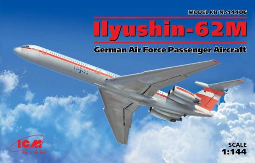 ICM 1:144 Ilyushin IL-62M, German Passenger Aircraft