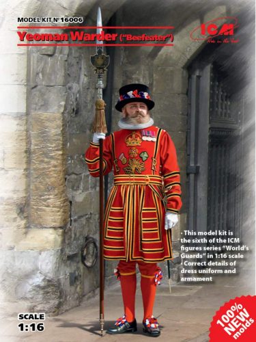 ICM 1:16 Yeoman Warder “Beefeater”  (100% new molds)