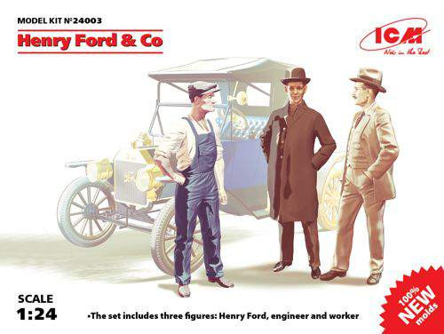 ICM 1:24 Henry Ford & Co (3 figures)