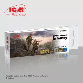 ICM WWII French infantry