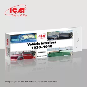 ICM Vehicle interiors 1930–1940