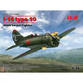 ICM 1:32 I-16 type 10, WWII Soviet Fighter