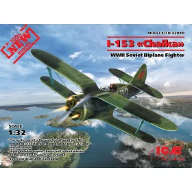 ICM 1:32 I-153,WWII Soviet Fighter(100% new molds