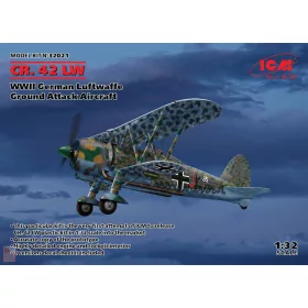   ICM 1:32 CR. 42 LW , WWII German Luftwaffe Ground Attack Aircraft