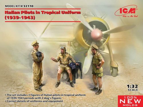 ICM 1:32 Italian Pilots in Tropical Uniform (1939-1943)