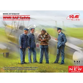 ICM 1:32 WWII RAF Cadets (100% new molds)