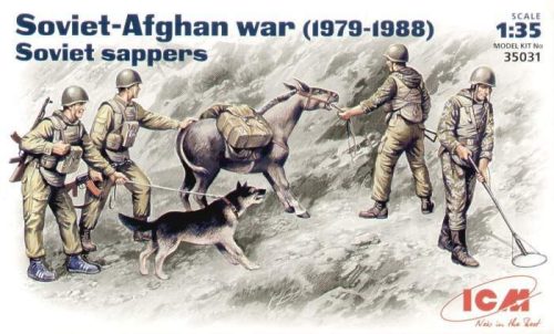 ICM 1:35 Soviet Sappers (Afghan War 1979-1988)