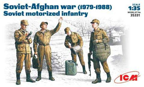 ICM 1:35 Soviet motorized infantry Afghanistan 1979-1988