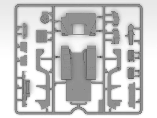 ICM 1:35 M1025A2 Hummer Armament Carrier
