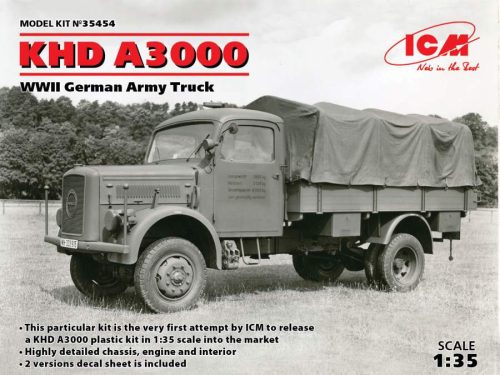 ICM 1:35 KHD A3000, WWII German Truck