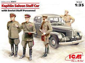 ICM 1:35 - Kapitan Saloon Staff Car