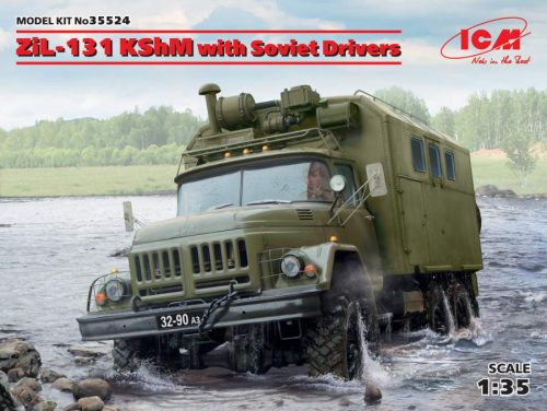 ICM 1:35 ZiL-131 KShM with Soviet Drivers