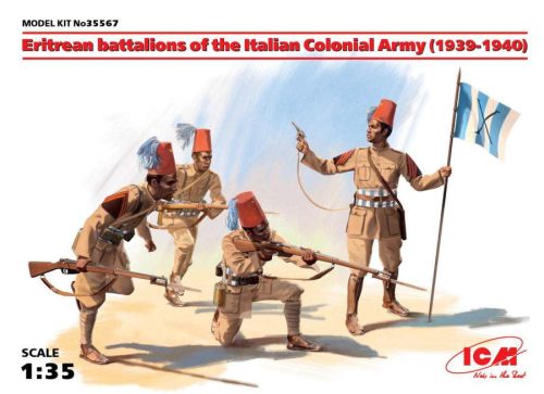 ICM 1:35 Eritrean battalions of the Italian Сolonial Army (1939-1940)