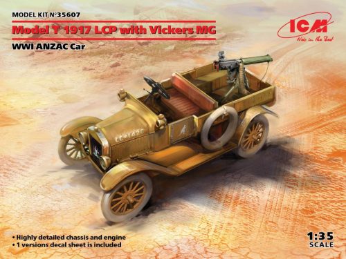 ICM 1:35 Model T 1917 LCP with Vickers MG, WWI ANZAC Car