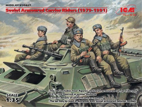 ICM 1:35 Soviet Armored Carrier Riders (1979-1991)