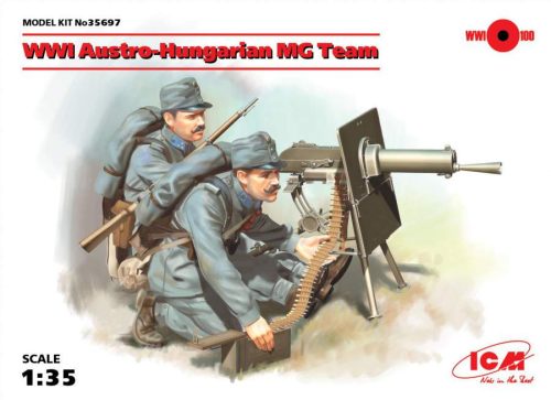 ICM 1:35 WWI Austro-Hungarian MG Team (2 figures)