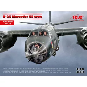 ICM 1:48 B-26 Marauder US crew (5 figures) (100% new moulds)