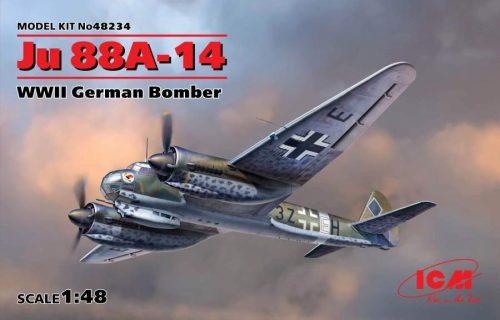 ICM 1:48 Junkers Ju 88A-14 WWII German Bomber