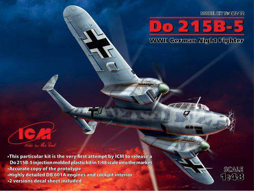 ICM 1:48 - Dornier Do 215B-5 night fighter