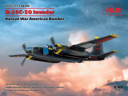 ICM 1:48 B-26 С-50 Invader, Korean War American Bomber