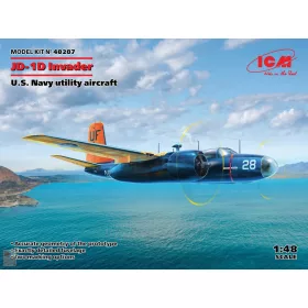 ICM 1:48 Jig Dog JD-1D Invader U.S. Navy utility aircraft