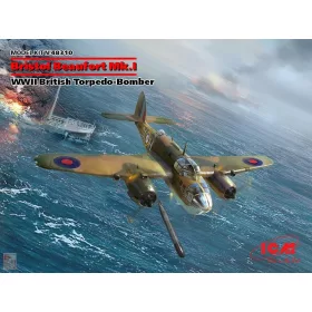ICM 1:48 Bristol Beaufort Mk.I, WWII British Torpedo Bomber