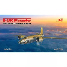 ICM 1:48 B-26G Marauder, WWII American/France Bomber