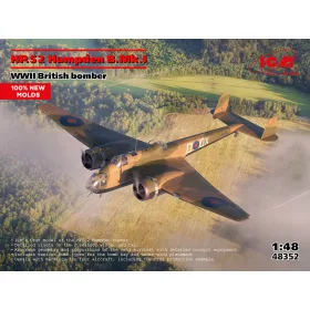   ICM 1:48 HP.52 Hampden B.Mk.I WWII British bomber (100% new molds)