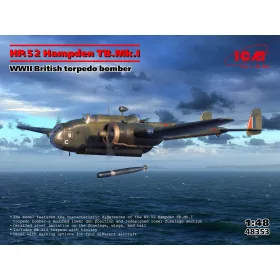 ICM 1:48 HP.52 Hampden TB.Mk.I WWII British torpedo bomber