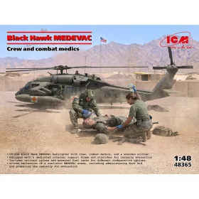 ICM 1:48 UH-60A Black Hawk Medevac with flight medics