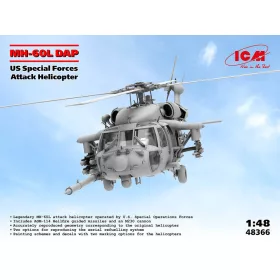 ICM 1:48 MH-60L DAP, US Special Forces Attack Helicopter