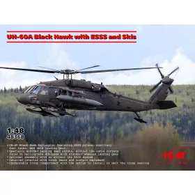 ICM 1:48 UH-60A Black Hawk with ESSS and Skis