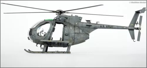 ICM 1:48 MH-6J Little Bird, US Special Forces Helicopter (100% new moulds)