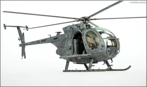 ICM 1:48 MH-6J Little Bird, US Special Forces Helicopter (100% new moulds)