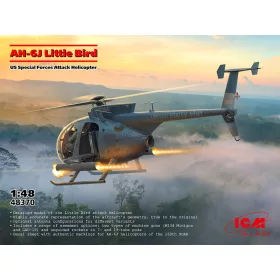   ICM 1:48 AH-6J Little Bird, US Special Forces Attack Helicopter