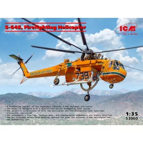 ICM 1:35 S-64E, Firefighting Helicopter
