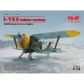 ICM 1:72 I-153,WWII Finnish Air Force Fighter winter version