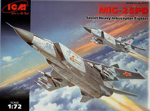 ICM 1:72 Mikoyan MiG-25PD